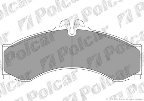 Гальмівні(тормозні) колодки Polcar S702022