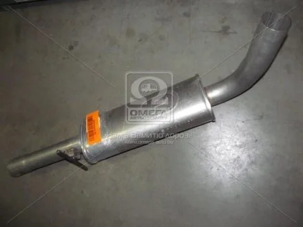 Резонатор (середня частина) алюмінієва сталь Audi A3 1.8T (96-03)/Seat Toledo 1.8T, 2.3 V5 (98-05)/Skoda Octavia 1.8T (98-05)/VW Beetle, Bora, Go POLMOSTROW 01.106