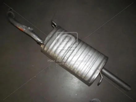 Глушник (задня частина) алюмінієва сталь Hyunday Accent 1.5 (94-) POLMOSTROW 10.05