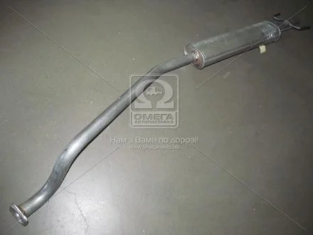 Глушитель алюм. сталь, средн. часть Opel Astra G 1.4i 16V 04/98-/9/04 1.6i 8V 4/ POLMOSTROW 17530