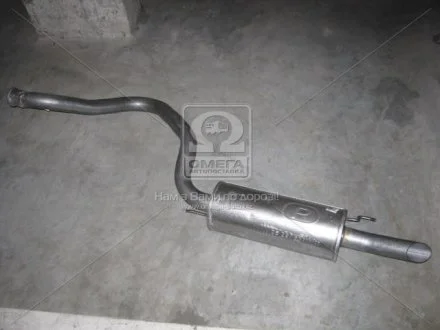 Алюм глушник. сталь, задн. частина Toyota Land Cruiser 4.2 Turbo Diesel 06- (26. POLMOSTROW 26297