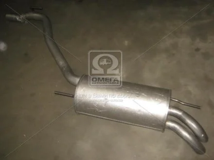 Глушник задній VW Transporter T4 2.5TDi 96- POLMOSTROW 30239