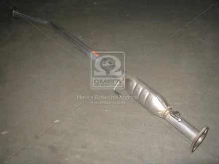 Глушник вихлопних газів 47.36ALU ЊRODKOWY HYUNDAI TUSCON/KIA SPORTAGE 2.0 16V 2WD 04-08 POLMOSTROW 47.36
