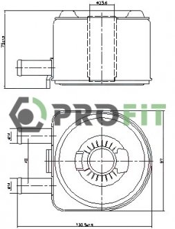 Радіатор масляний PROFIT 17450024