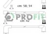 Дроти запалення, набір DAEWOO MATIZ, TICO (0.8L) 98- PROFIT 18016040 (фото 2)
