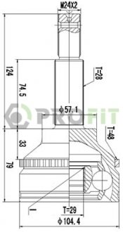 Шрус PROFIT 27103044