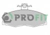 Колодки тормозные дисковые PROFIT 50000275 (фото 2)