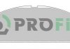 Колодки тормозные дисковые PROFIT 50000308 (фото 2)
