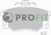 К-кт колодок перед. Alfa Romeo 145/146/Fiat Panda/Punto/Ritmo/Tipo/Tempra PROFIT 50000370 (фото 2)