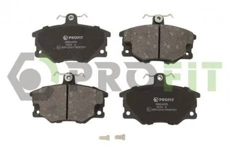 К-кт колодок перед. Alfa Romeo 145/146/Fiat Panda/Punto/Ritmo/Tipo/Tempra PROFIT 50000370