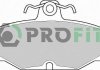 Колодки гальмівні дискові PROFIT 5000-0398 (фото 2)
