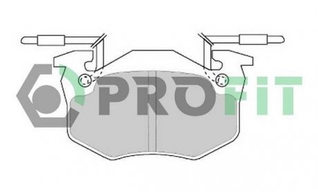 Колодки гальмівні дискові PROFIT 50000428 (фото 1)