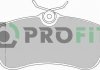 Колодки гальмівні дискові PROFIT 50000604 (фото 2)