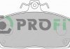 Колодки тормозные дисковые PROFIT 50000613 (фото 2)