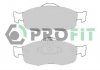 Колодки тормозные дисковые PROFIT 50000884 (фото 2)