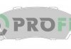 Колодки тормозные дисковые PROFIT 50000905 (фото 2)