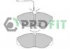 Колодки тормозные дисковые PROFIT 50000967 (фото 2)
