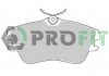Колодки тормозные дисковые PROFIT 50000970 (фото 2)