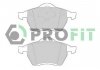 Колодки тормозные дисковые PROFIT 50001055 (фото 2)