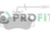 Колодки гальмівні дискові PROFIT 50001112 (фото 2)