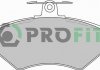 Колодки гальм. П (19mm) VW GOLF III,1.8i,1.9TD,93-952.8iVR6 91-92 PROFIT 50001289 (фото 2)