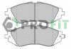 Колодки тормозные дисковые PROFIT 50001369 (фото 2)