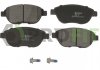 Тормозные колодки (передние) Citroen C4 04-, Peugeot 207, 307, Partner 02- PROFIT 50001476 (фото 1)
