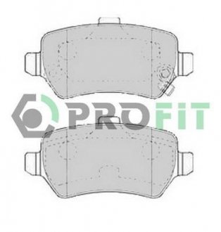 Колодки тормозные дисковые PROFIT 50001521