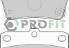 Колодки тормозные дисковые PROFIT 50001531 (фото 2)