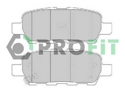 Колодки гальмівні дискові PROFIT 50001693