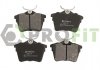 КОЛОДКИ ТОРМ. T PEUGEOT 407 1,6HDI/1,8i/2,0i/2,0 HDI 04- PROFIT 50001727 (фото 1)