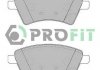 Колодки гальмівні дискові PROFIT 50001875 (фото 2)