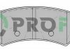 Колодки тормозные дисковые PROFIT 50001889 (фото 2)