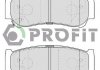 Колодки гальмівні дискові PROFIT 50001910 (фото 2)