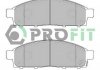 Колодки гальмівні дискові PROFIT 50002016 (фото 2)