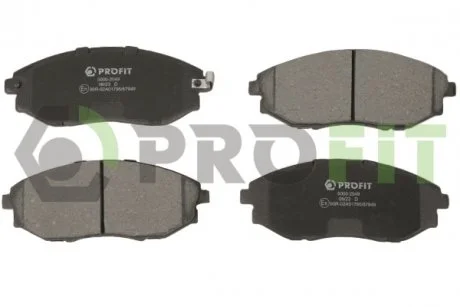 Колодки тормозные дисковые PROFIT 50002049