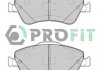 Колодки гальмівні дискові PROFIT 5000-4046 (фото 2)