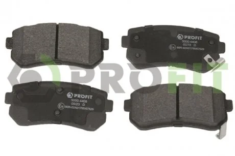 Колодки гальмівні дискові PROFIT 5000-4408