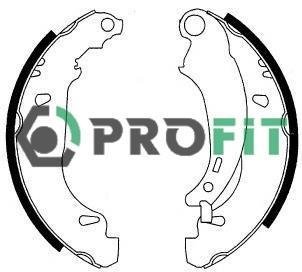 Тормозные накладки PROFIT 50010576