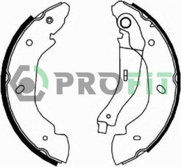 Колодки тормозные барабанные PROFIT 50015960