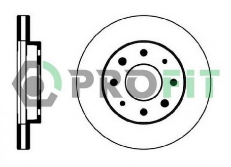 Диск тормозной PROFIT 50100885