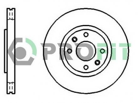 Диск гальмівний PROFIT 50101152