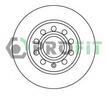 Диск тормозной PROFIT 50101224