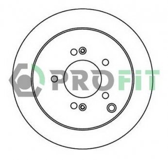 Диск гальмівний PROFIT 50101493