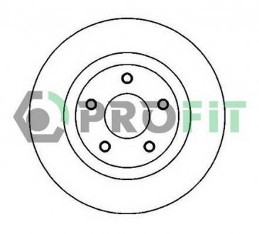 Диск гальмівний PROFIT 50102019