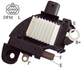 Фото регулятор напруги генератора PROFIT 7330-0299 Регулятор напруги генератора PROFIT 7330-0299