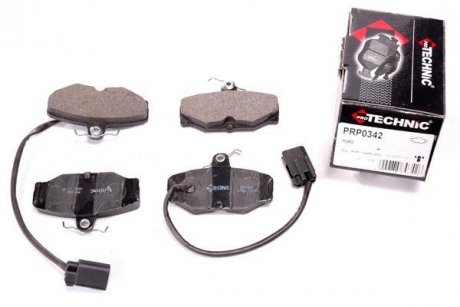 Тормозные колодки, дисковый тормоз (набор) PROTECHNIC PRP0342