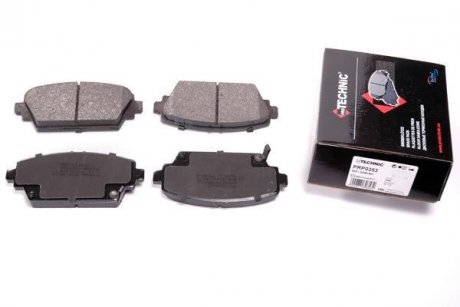 Гальмівні колодки дискові перед. (з датч.) Honda Accord 1.8/2.0 98- PROTECHNIC PRP0353