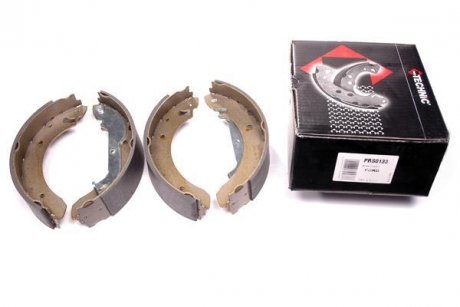 Тормозные колодки барабанные зад. (228.6X57) Ford Sierra 1,6-2,3 87- PROTECHNIC PRS0133