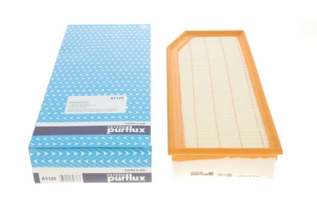 Фільтр повітряний DB 2,1-3,2CDI: W203/210/463/163 (382*156*56) Purflux A1125